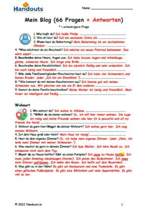 Writing: 66 Blog Questions and Answers